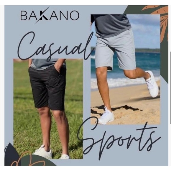 NEW Mens Golf‎ Shorts Black High Performance Lightweight Size 42 - Picture 4 of 11